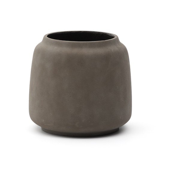 Betona puķu poda apvalks ø 53 cm Lira – Kave Home