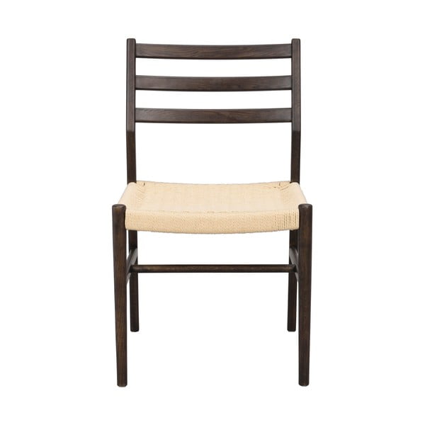 Dabīga toņa/tumši brūni pusdienu krēsli (2 gab.) Harlan – Rowico-image-2