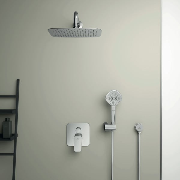 Spīdīgas sudraba krāsas jaucējkrāns vannai/iebūvēts Ceraplan – Ideal Standard-image-3