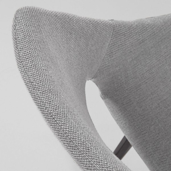 Gaiši pelēks ēdamistabas krēsls Kave Home Hest-image-4