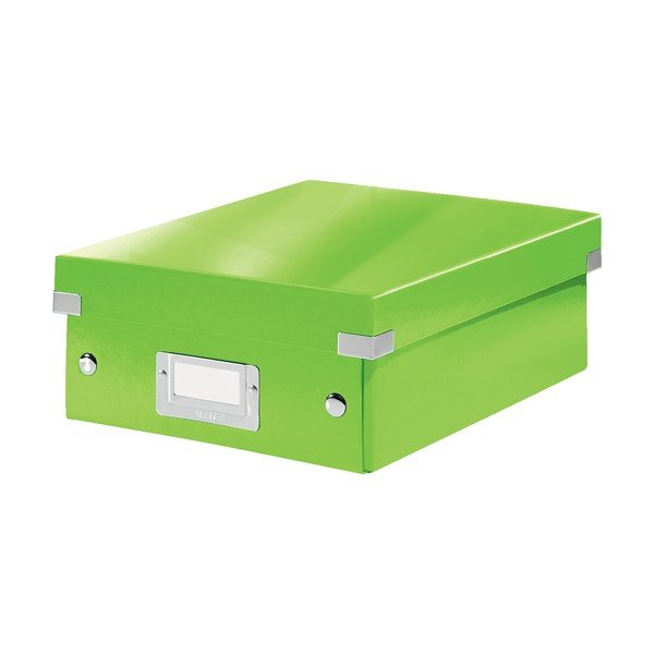 Zaļa kaste ar organizatoru Leitz Click&Store, garums 28 cm-image-2