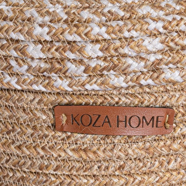 Auduma dekoratīvā uzglabāšanas kaste ar vāku – Mioli Decor-image-3