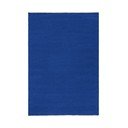 Zils ar rokām darināts celiņa paklājs no vilnas maisījuma 70x150 cm Row – Jotex