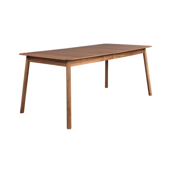 Izvelkams ēdamgalds ar valrieksta koka imitācijas galda virsmu 90x180 cm Glimps – Zuiver-image-4