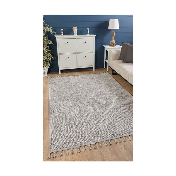 Pelēks paklājs 150x80 cm - Mila Home-image-1