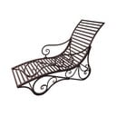 Tumši brūns metāla dārza zvilnis Kuwa – Garden Pleasure