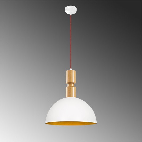 Balts metāla piekaramais gaismeklis Opviq lights Diamonda-image-1