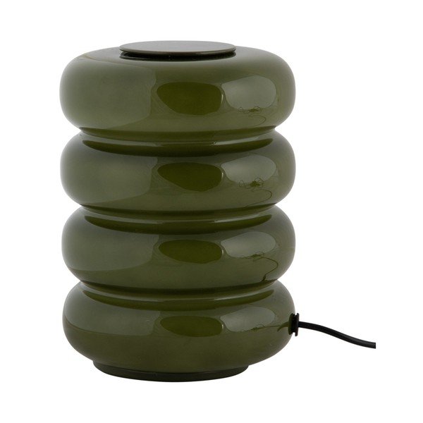 Haki stikla LED galda lampa (augstums 16,5 cm) Aro – Leitmotiv