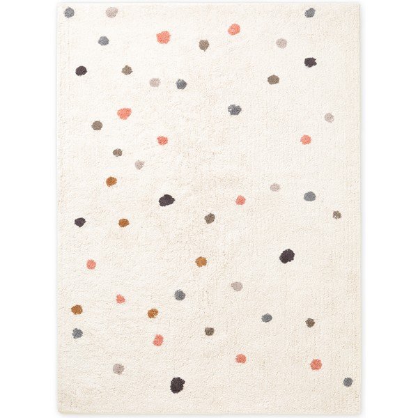Krēmkrāsas mazgājams/ar rokām darināts kokvilnas bērnu paklājs 140x200 cm Snuggle Pippo – Hanse Home