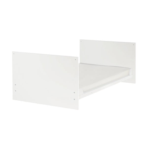 Balta bērnu gultiņa ar regulējamu augstumu 70x140 cm Anton – Roba-image-3