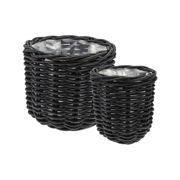 Rotangpalmas puķu podi (2 gab.) ø 52 cm Vilda – Villa Collection