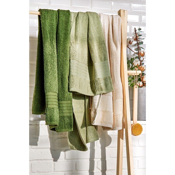 Kokvilnas dvieļi (4 gab.) Bonami Selection Firenze, 70 x 140 cm-image-1