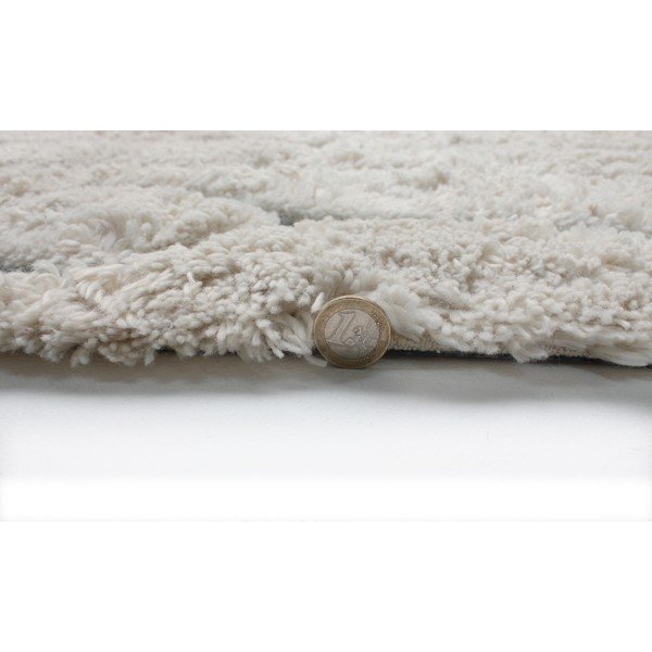 Bēšs un zils ar rokām austs paklājs Flair Rugs Solitaire Sion, 160 x 230 cm-image-3