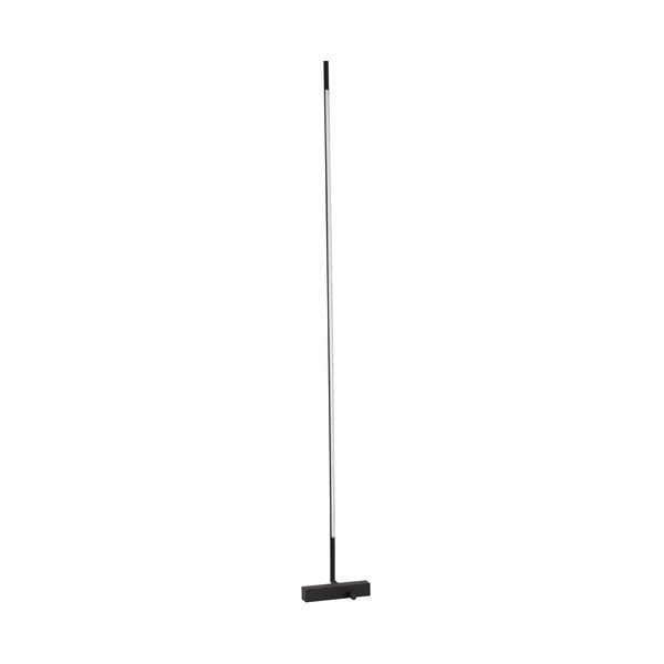 Melna metāla LED stāvlampa ar akrila stikla abažūru (augstums 140 cm) Raccio – Nova Luce