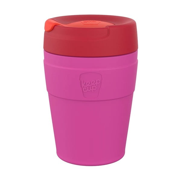 Rozā termokrūze 340 ml Helix Thermal Afterglow M – KeepCup