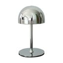 Sudraba krāsas LED galda lampa ar tālvadību un metāla abažūru (augstums 22 cm) Tim – Sirius