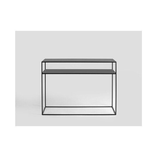 Melns konsoles galds Custom Form Tensio-image-1