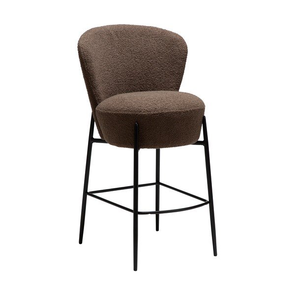 Brūns bāra krēsls (sēdekļa augstums 68 cm) Orbit – DAN-FORM Denmark