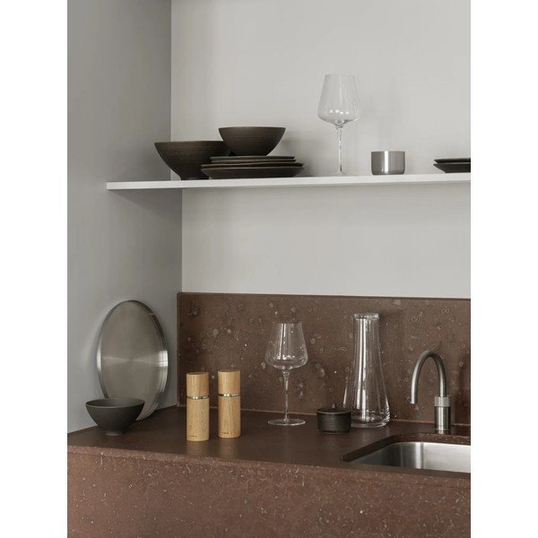 Tumši brūna keramikas bļoda ø 17 cm KUMI – Blomus-image-1