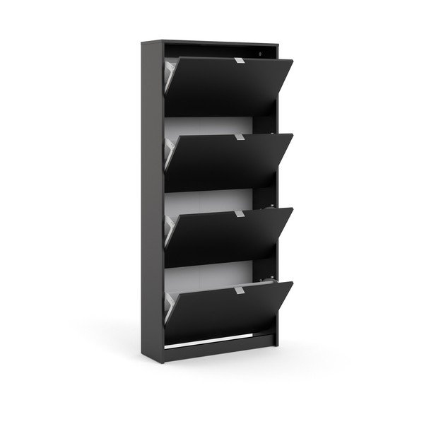 Melns atverams apavu plaukts Shoes – Tvilum-image-3