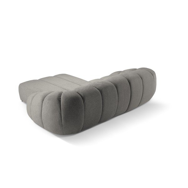 Gaiši pelēks stūra dīvāns (ar labo stūri) Diana – Micadoni -image-3