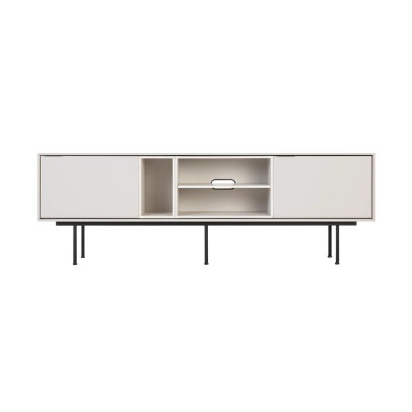 Pelēkbēšs TV galdiņš 189x61x42 cm Mod – noo.ma