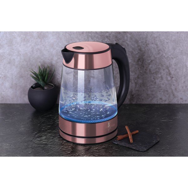 Rozā tējkanna 1,7 l I-Rose Edition – BerlingerHaus-image-1