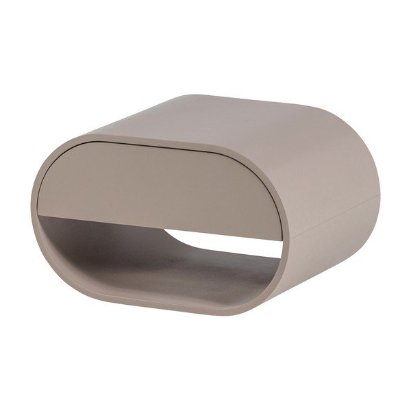 Pelēkbēšs daudzlīmeņu sienas plaukts 39 cm Momo – WOOOD-image-2