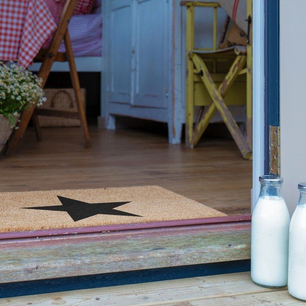 Kokosšķiedras kājslauķis 40x60 cm Star – Artsy Doormats-image-4