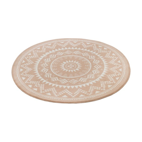 Bēšs apaļš paklājs ø 140 cm Valencia – Hanse Home-image-2