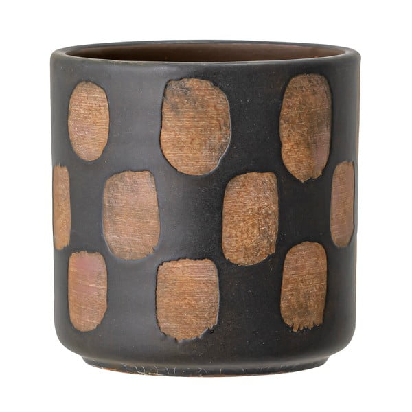 Terakotas puķu pods Bloomingville Avo Deco, augstums 12 cm-image-1