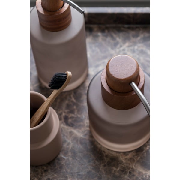 Brūns stikla ziepju dozators 280 ml Modest – Mette Ditmer Denmark-image-1