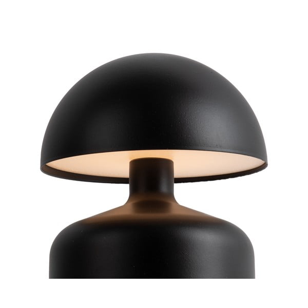 Melna LED galda lampa (augstums 15 cm)  Impetu  – Leitmotiv-image-2