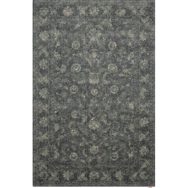 Pelēks vilnas paklājs 300x400 cm Calisia Vintage Flora – Agnella
