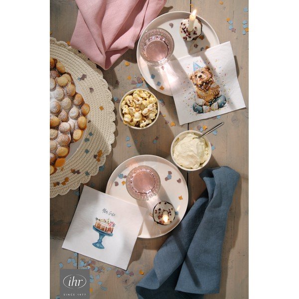 Papīra salvetes (20 gab.) Happy Teddy – IHR-image-1