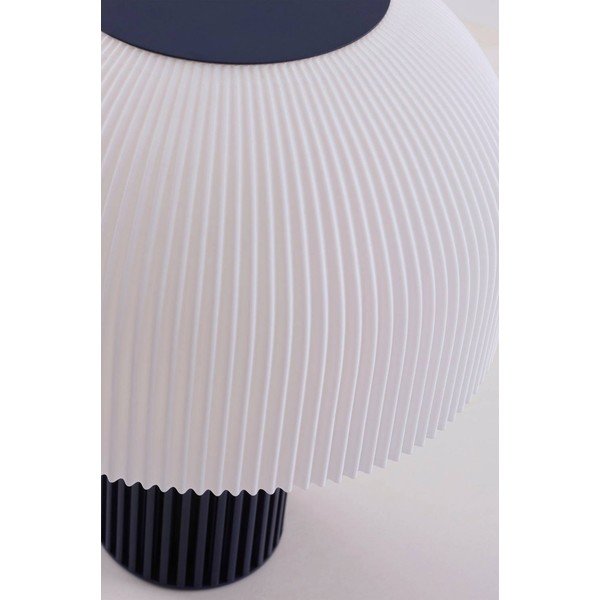 Balta/zila plastmasas galda lampa (augstums 29 cm) Maya – Jotex-image-4