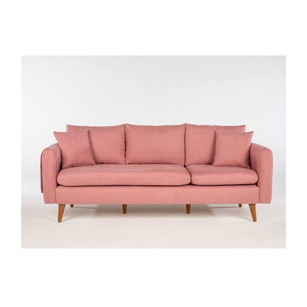 Gaiši rozā dīvāns 215 cm Sofia – Artie