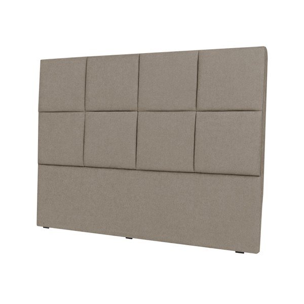 Krēmkrāsas gultas galvgalis Mazzini Sofas Barletta, 140 x 120 cm-image-2