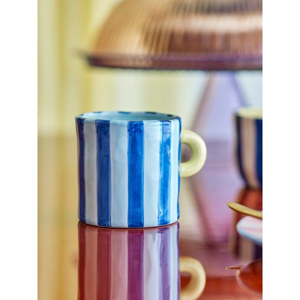 Zilas/rozā keramikas krūzes (2 gab.) 250 ml Phoenix – Bloomingville-image-3