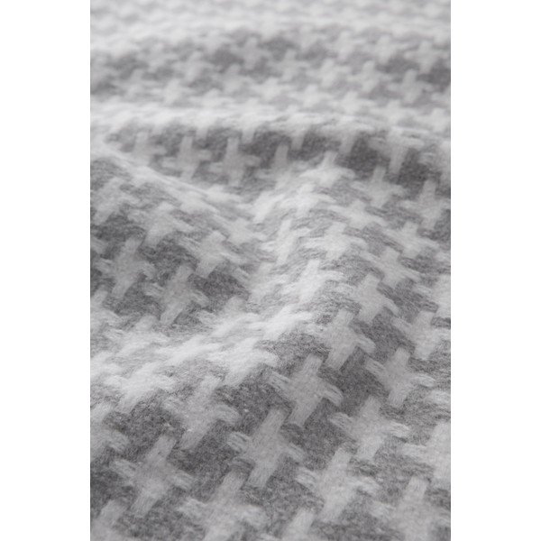 Gaiši pelēks pleds ar kokvilnu Euromant Pearls, 140 x 160 cm-image-3