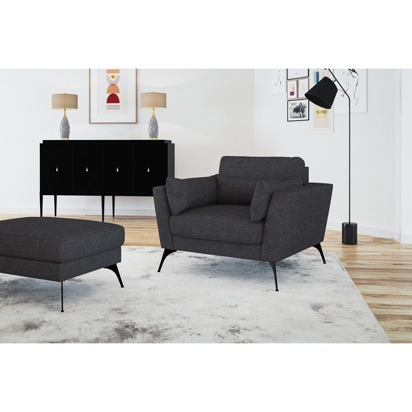 Pelēks otomans Marie Claire Home Susan-image-4