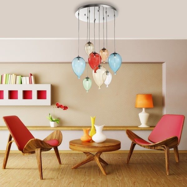 Piekaramais lukturis Evergreen Lights Balloons-image-1
