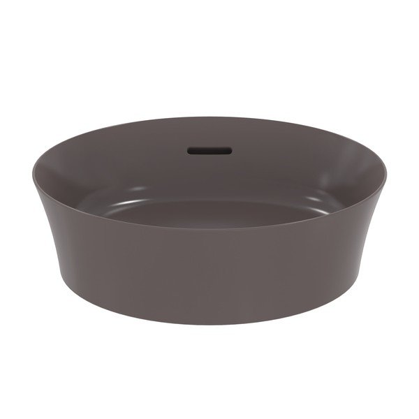 Pelēka keramikas apaļa izlietne ø 40 cm Ipalyss – Ideal Standard-image-3