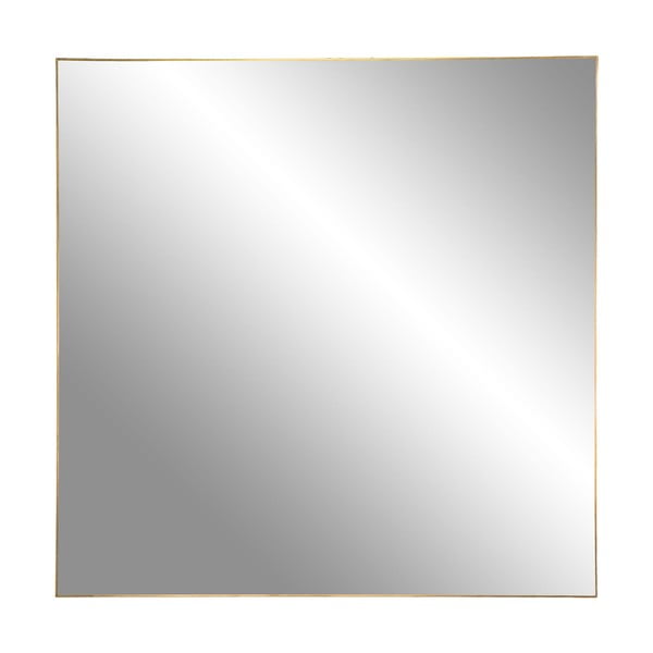 Sienas spogulis ar metāla rāmi misiņa krāsā House Nordic Jersey, 60 x 60 cm
