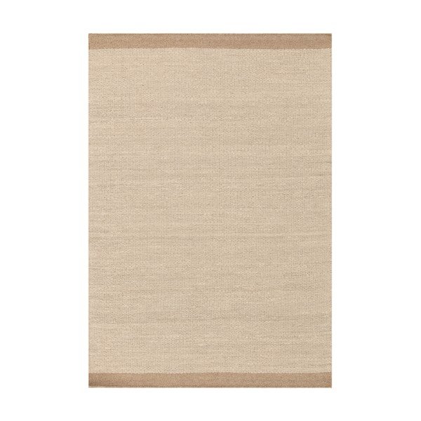 Bēšs/krēmkrāsas ar rokām darināts vilnas paklājs 160x230 cm Lima Sand – Asiatic Carpets