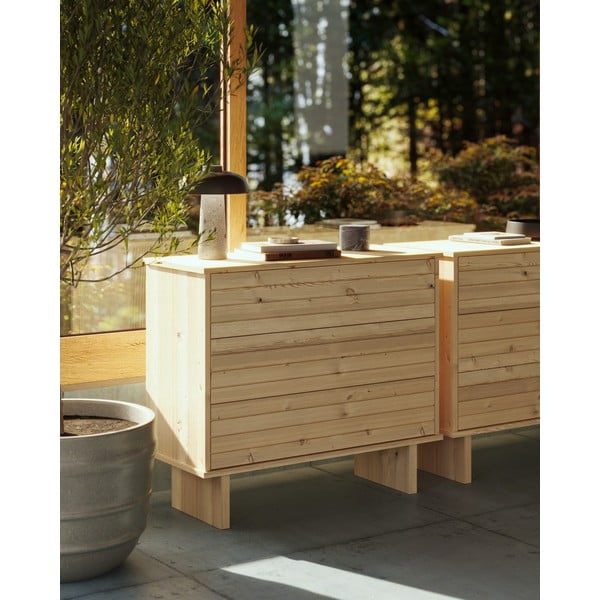 Dabīga priedes koka kumode Karup Design Kommo-image-1