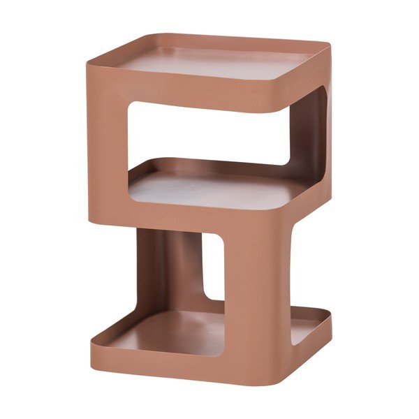 Metāla sānu galdiņš 35x35 cm Riv – WOOOD