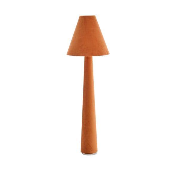 Oranža stāvlampa ar auduma abažūru (augstums 168 cm) Devia – Light & Living