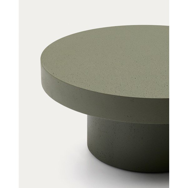 Betona apaļš dārza kafijas galdiņš ø 90 cm Aiguablava – Kave Home-image-4