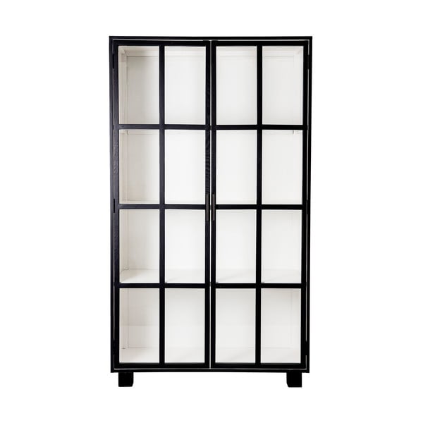 Melna kumode ar stikla durvīm Bloomingville Isabel-image-3